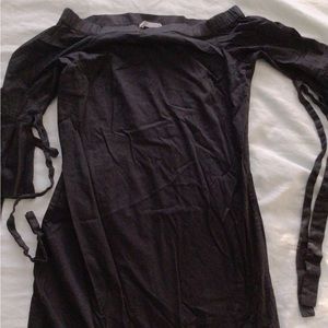 H&M Black Mini Dress